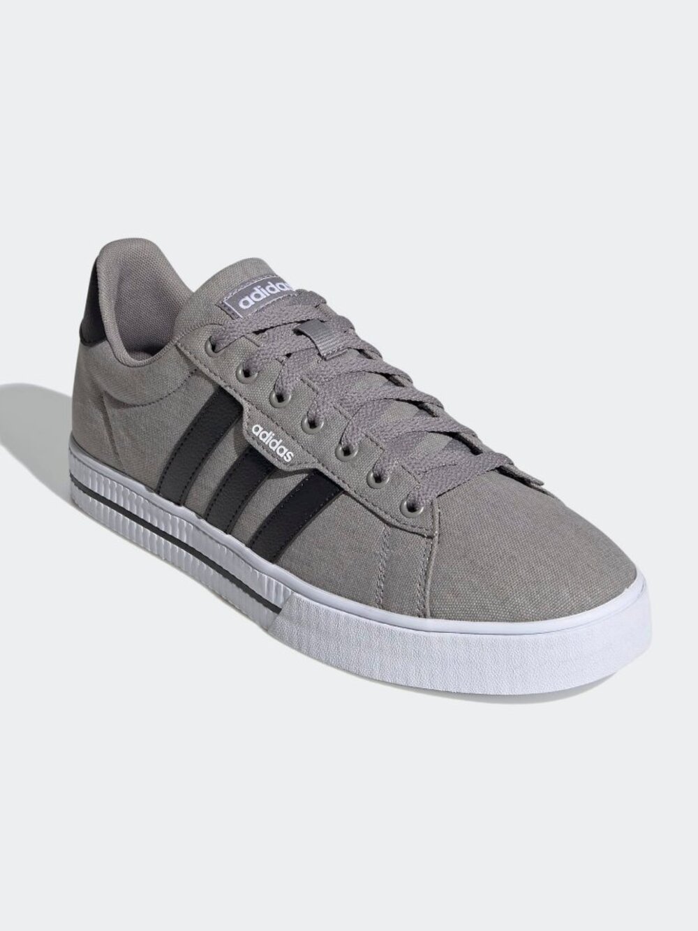 Adidas Daily 3.0 FW3270 Grey Black Low Top Skate Sneakers